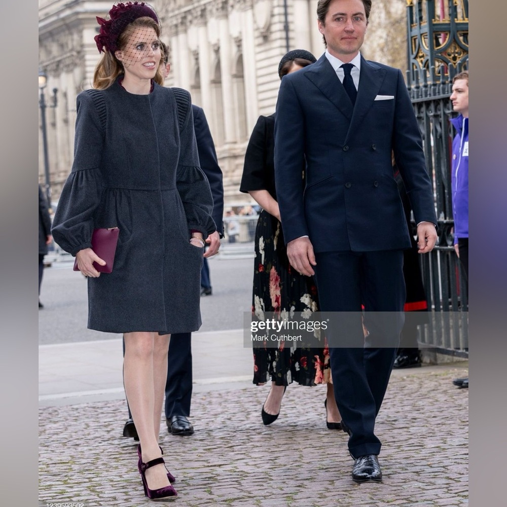 Prada Women's Luxurious Purple Velvet Heels - Picture 2 of 7